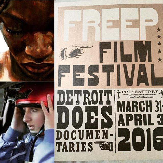 Tonight we begin our part of the @freepfilmfestival with T-REX at 7:00 and SPEED SISTERS at 9:15 #48201 #Detroit #movies Poster by @signalreturn